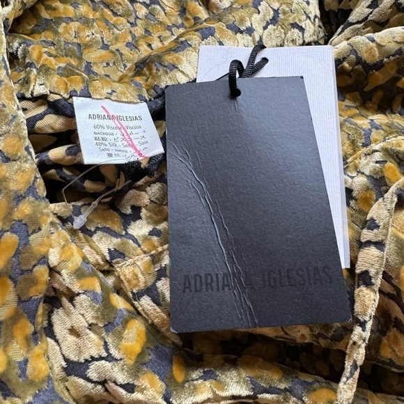 Adriana Iglesias Paris Velvet Leopard-Print Maxi Dress - Picture 12 of 12